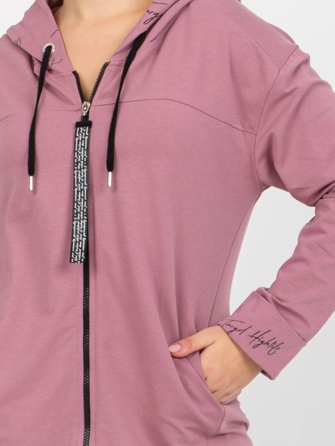 Bluza RV-BL-8266.34P ciemny różowy Bluza RV-BL-8266.34P ciemny różowy