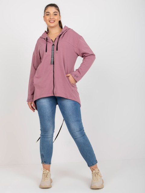Bluza RV-BL-8266.34P ciemny różowy Bluza RV-BL-8266.34P ciemny różowy