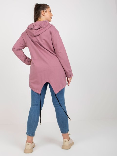 Bluza RV-BL-8266.34P ciemny różowy Bluza RV-BL-8266.34P ciemny różowy