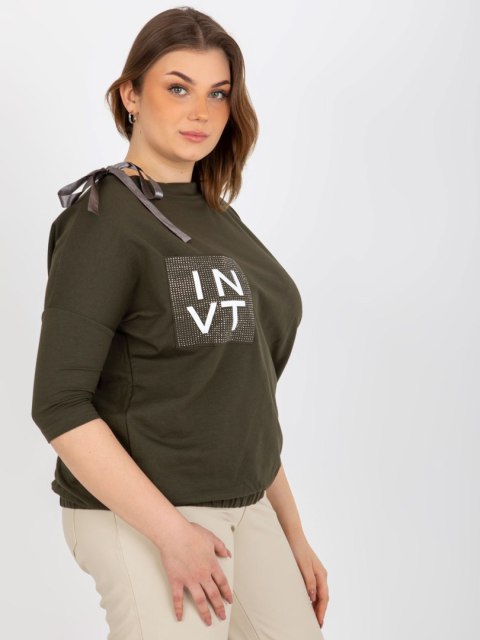 Bluzka EM-BZ-HW-20-478.42P khaki L Bluzka EM-BZ-HW-20-478.42P khaki L