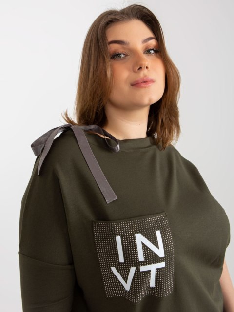 Bluzka EM-BZ-HW-20-478.42P khaki M Bluzka EM-BZ-HW-20-478.42P khaki M