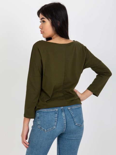 Bluzka RV-BZ-4691.10X khaki M Bluzka RV-BZ-4691.10X khaki M