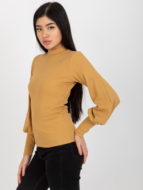 Bluzka RV-BZ-5223.15 jasny camelowy XL Bluzka RV-BZ-5223.15 jasny camelowy XL