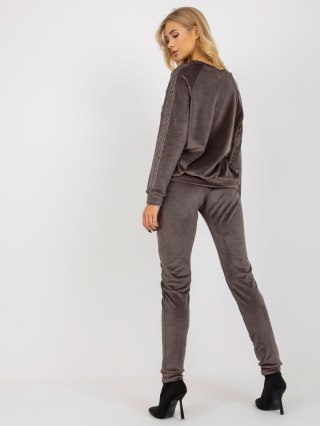 Komplet RV-KMPL-8436.40 ciemny szary L/XL