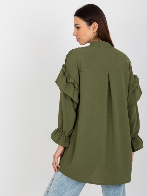 Koszula TW-KS-BI-2021745.13X khaki M