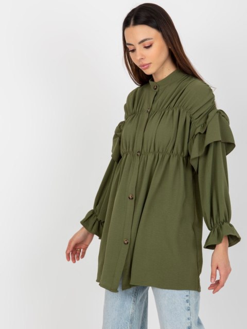 Koszula TW-KS-BI-2021745.13X khaki M