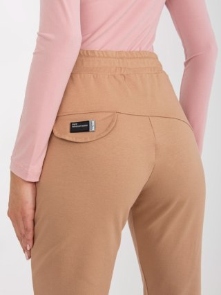 Spodnie dresowe RV-DR-8369.89P camelowy S/M