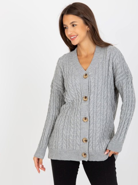 Sweter LC-SW-8008.80P szary Sweter LC-SW-8008.80P szary