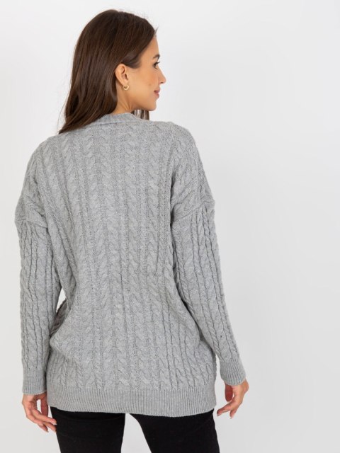 Sweter LC-SW-8008.80P szary Sweter LC-SW-8008.80P szary