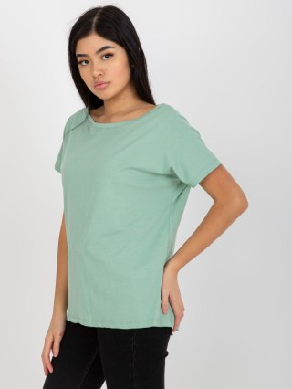 T-shirt RV-TS-4662.48 pistacjowy L
