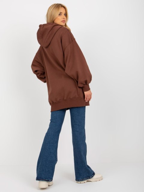 Bluza EM-BL-694.20X ciemny brązowy Bluza EM-BL-694.20X ciemny brązowy