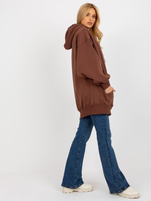Bluza EM-BL-694.20X ciemny brązowy Bluza EM-BL-694.20X ciemny brązowy