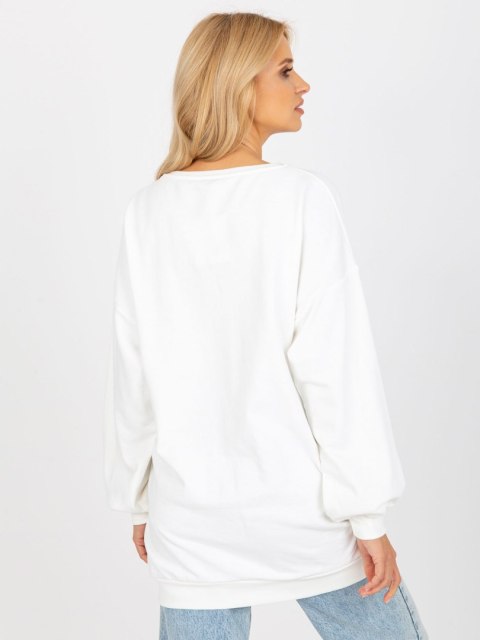 Bluza EM-BL-U719.82P biało-różowy Bluza EM-BL-U719.82P biało-różowy