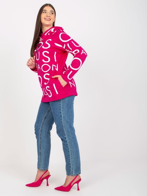 Bluza RV-BL-5056-1.95 fuksjowy Bluza RV-BL-5056-1.95 fuksjowy
