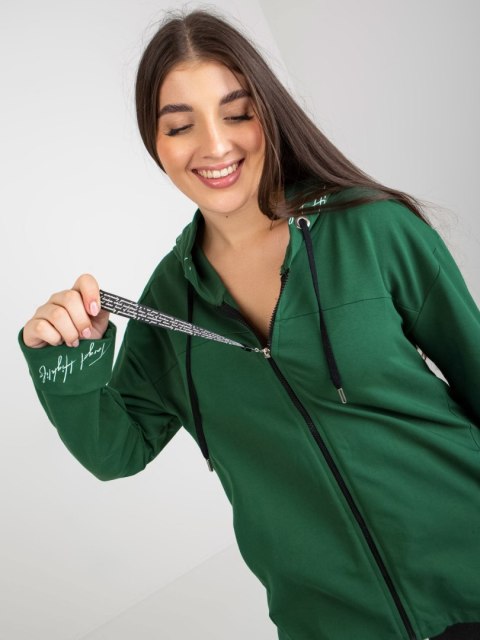 Bluza RV-BL-8266.34P ciemny zielony Bluza RV-BL-8266.34P ciemny zielony