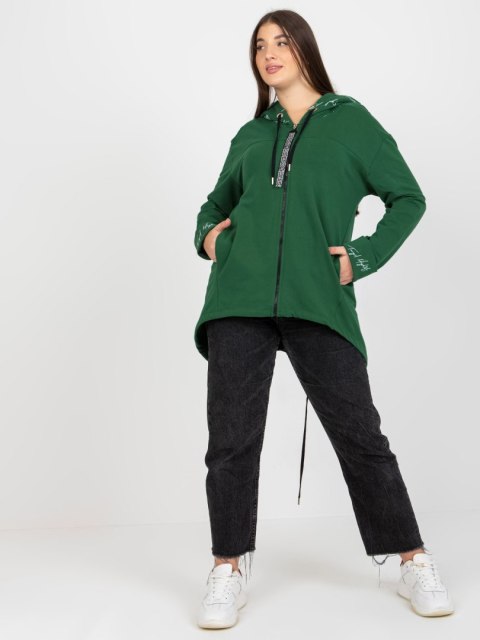 Bluza RV-BL-8266.34P ciemny zielony Bluza RV-BL-8266.34P ciemny zielony