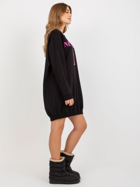 Bluza VI-BL-3212.15X czarno-różowy Bluza VI-BL-3212.15X czarno-różowy