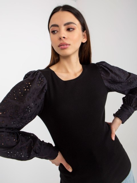 Bluzka TW-BZ-OB-046.62P czarny XL Bluzka TW-BZ-OB-046.62P czarny XL
