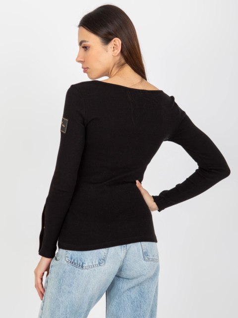 Bluzka TW-BZ-OB-048.08 czarny S Bluzka TW-BZ-OB-048.08 czarny S