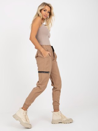 Spodnie CHA-SP-2022.18 ciemny bezowy S/M