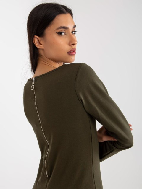 Sukienka EM-SK-HW-20-30.64 khaki M Sukienka EM-SK-HW-20-30.64 khaki M