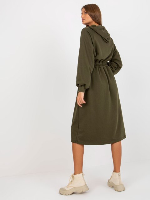 Sukienka RV-SK-8336.12P khaki Sukienka RV-SK-8336.12P khaki