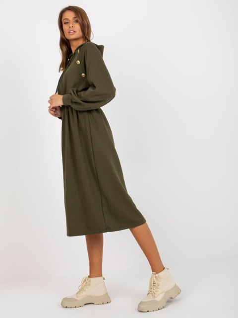 Sukienka RV-SK-8336.12P khaki Sukienka RV-SK-8336.12P khaki