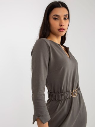 Sukienka TW-SK-BL-1011.17 khaki S