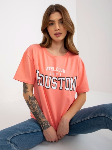 T-shirt EM-TS-527-1.26X brzoskwiniowy T-shirt EM-TS-527-1.26X brzoskwiniowy