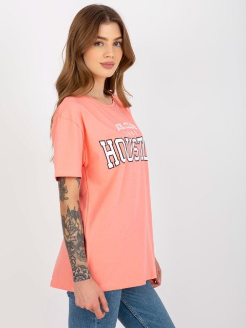 T-shirt EM-TS-527-1.26X brzoskwiniowy T-shirt EM-TS-527-1.26X brzoskwiniowy