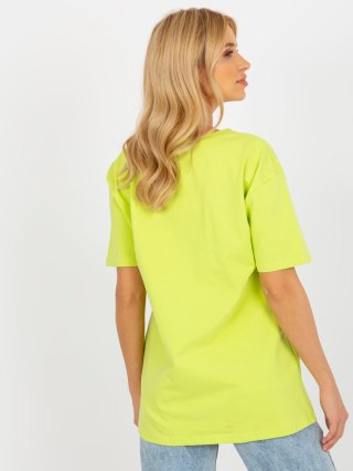 T-shirt EM-TS-527-1.26X limonkowy