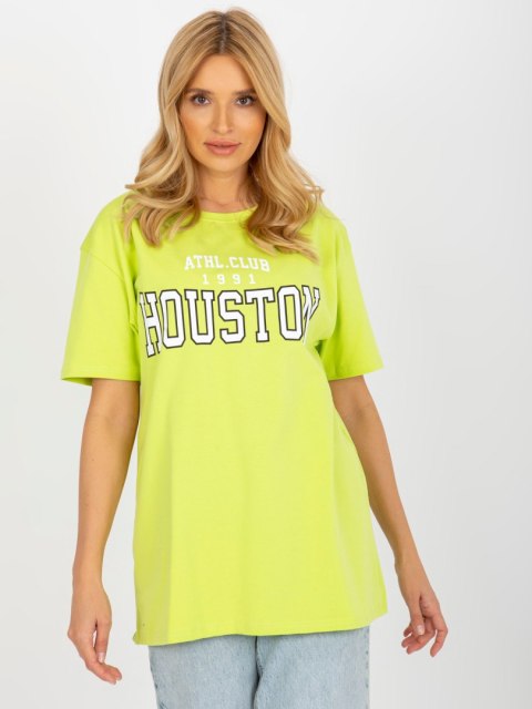T-shirt EM-TS-527-1.26X limonkowy T-shirt EM-TS-527-1.26X limonkowy