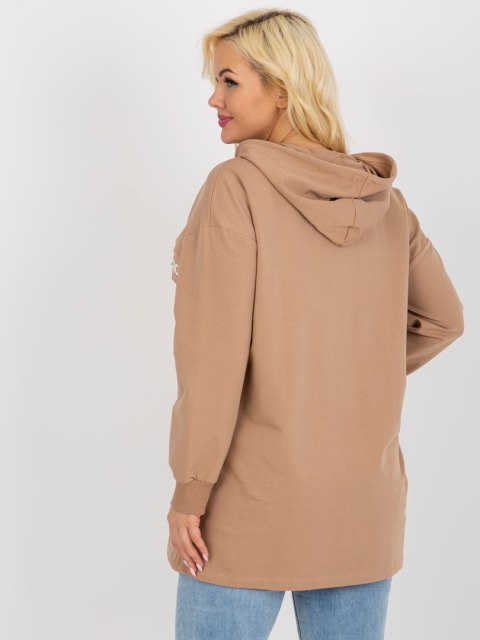 Bluza RV-BL-8258.34 camelowy Bluza RV-BL-8258.34 camelowy