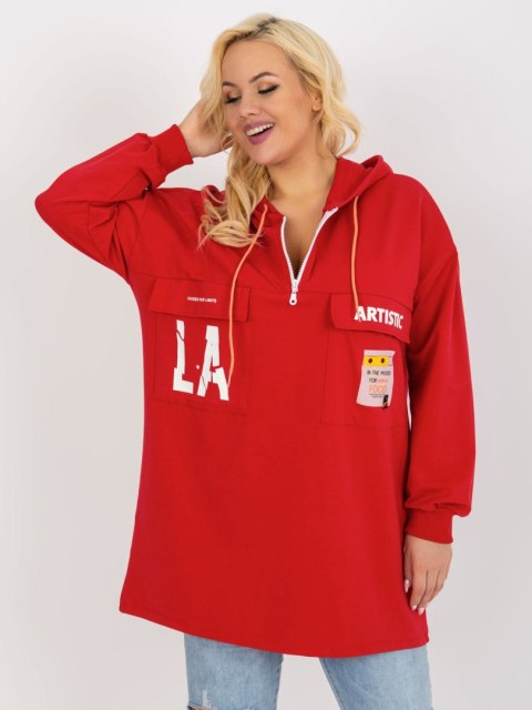 Bluza RV-BL-8258.34 czerwony Bluza RV-BL-8258.34 czerwony