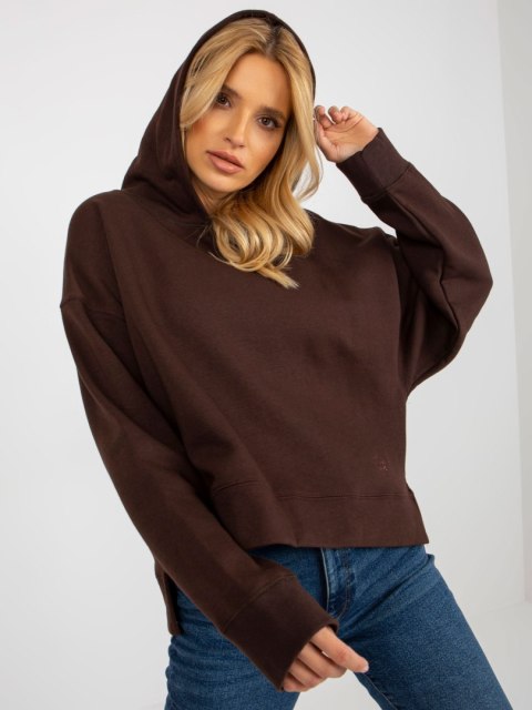 Bluza TW-BL-2002.11 ciemny brązowy L/XL