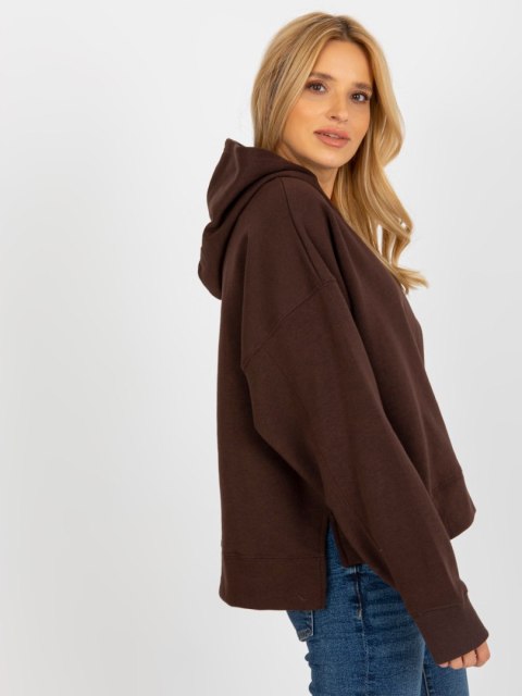 Bluza TW-BL-2002.11 ciemny brązowy L/XL