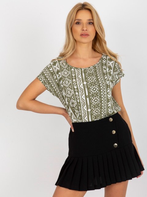Bluzka D73771R10978P khaki XS