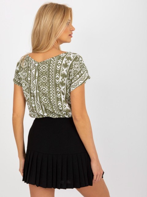 Bluzka D73771R10978P khaki XS