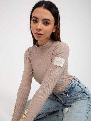 Bluzka TW-BZ-OB-009.28 ciemny bezowy XL