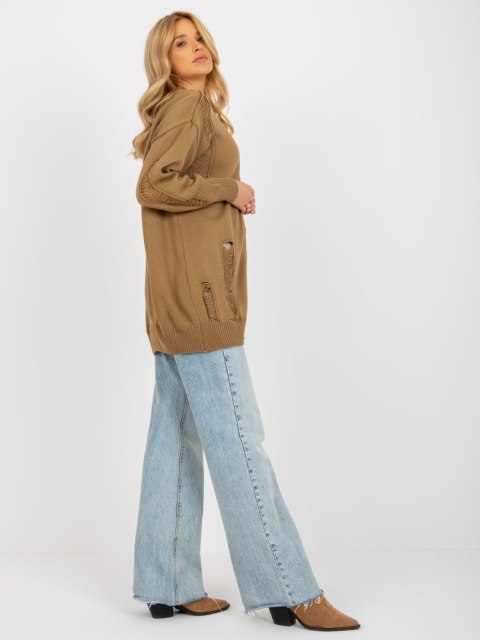 Kardigan LC-SW-8042.60 camelowy