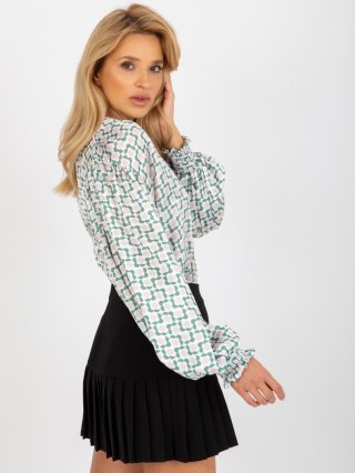 Koszula LK-KS-509017.64 biało-beżowy L/XL