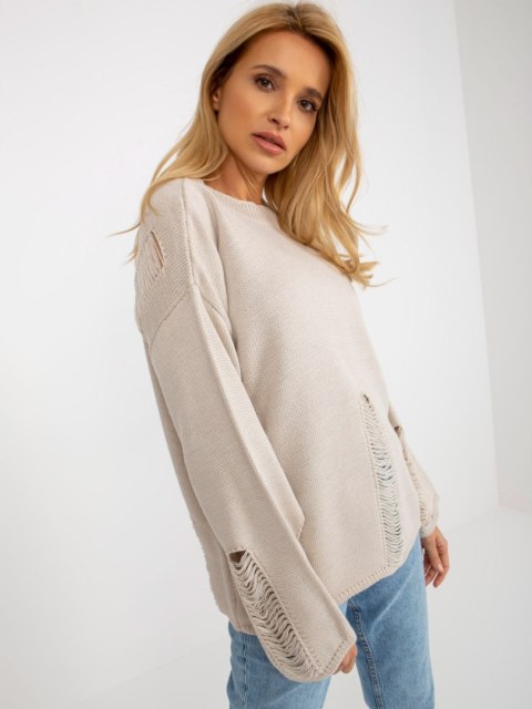 Sweter BA-SW-8043.03 beżowy Sweter BA-SW-8043.03 beżowy
