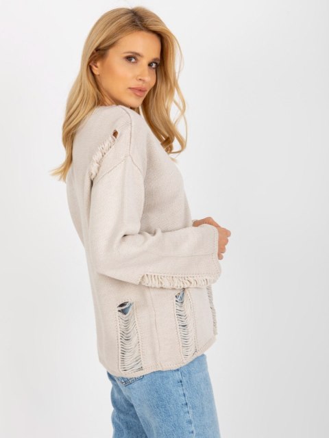 Sweter BA-SW-8043.03 beżowy Sweter BA-SW-8043.03 beżowy