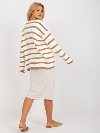 Sweter LC-SW-2212.97P jasny brązowy