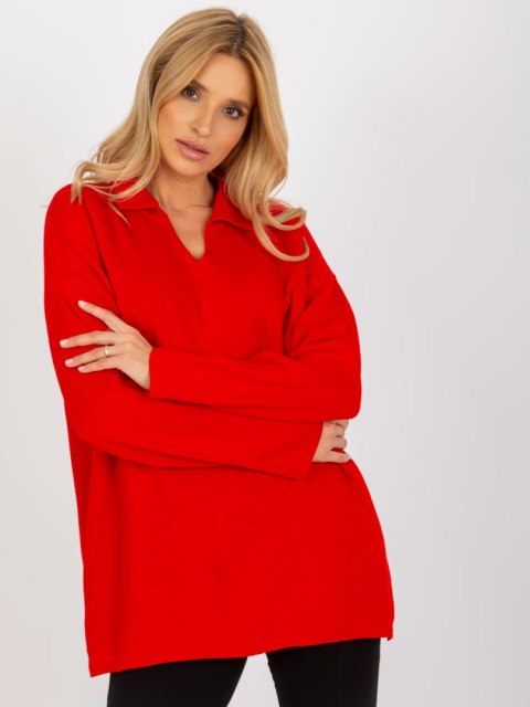 Sweter LC-SW-2261.00P czerwony Sweter LC-SW-2261.00P czerwony