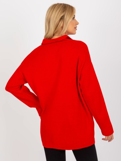 Sweter LC-SW-2261.00P czerwony Sweter LC-SW-2261.00P czerwony