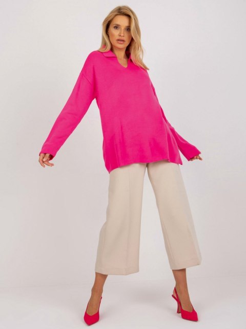Sweter LC-SW-2261.00P fluo różowy