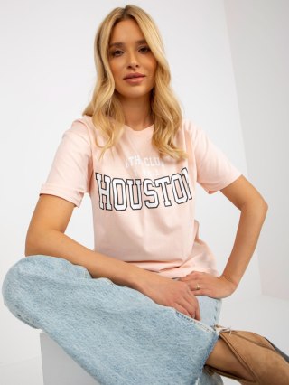 T-shirt EM-TS-527-1.26X jasny brzoskwiniowy
