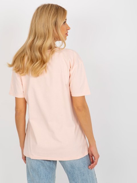 T-shirt EM-TS-527-1.26X jasny brzoskwiniowy T-shirt EM-TS-527-1.26X jasny brzoskwiniowy