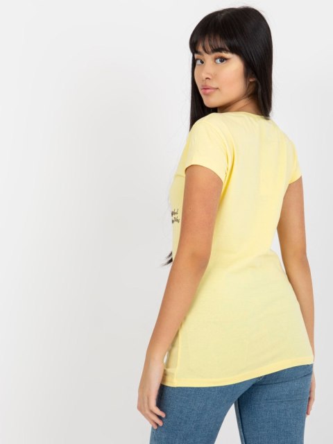 T-shirt EM-TS-HS-21-531.20X jasny żółty S T-shirt EM-TS-HS-21-531.20X jasny żółty S